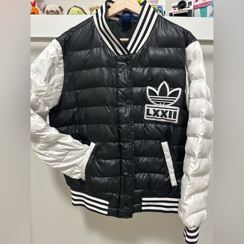 Adidas Original Varsity insulated Black Jacket